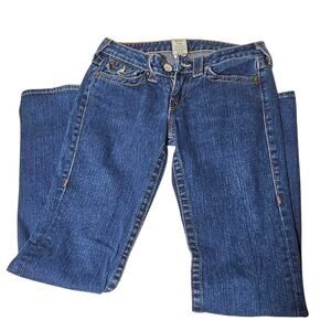 Women's True Religion Billy Jeans 28  Straight Leg Fit